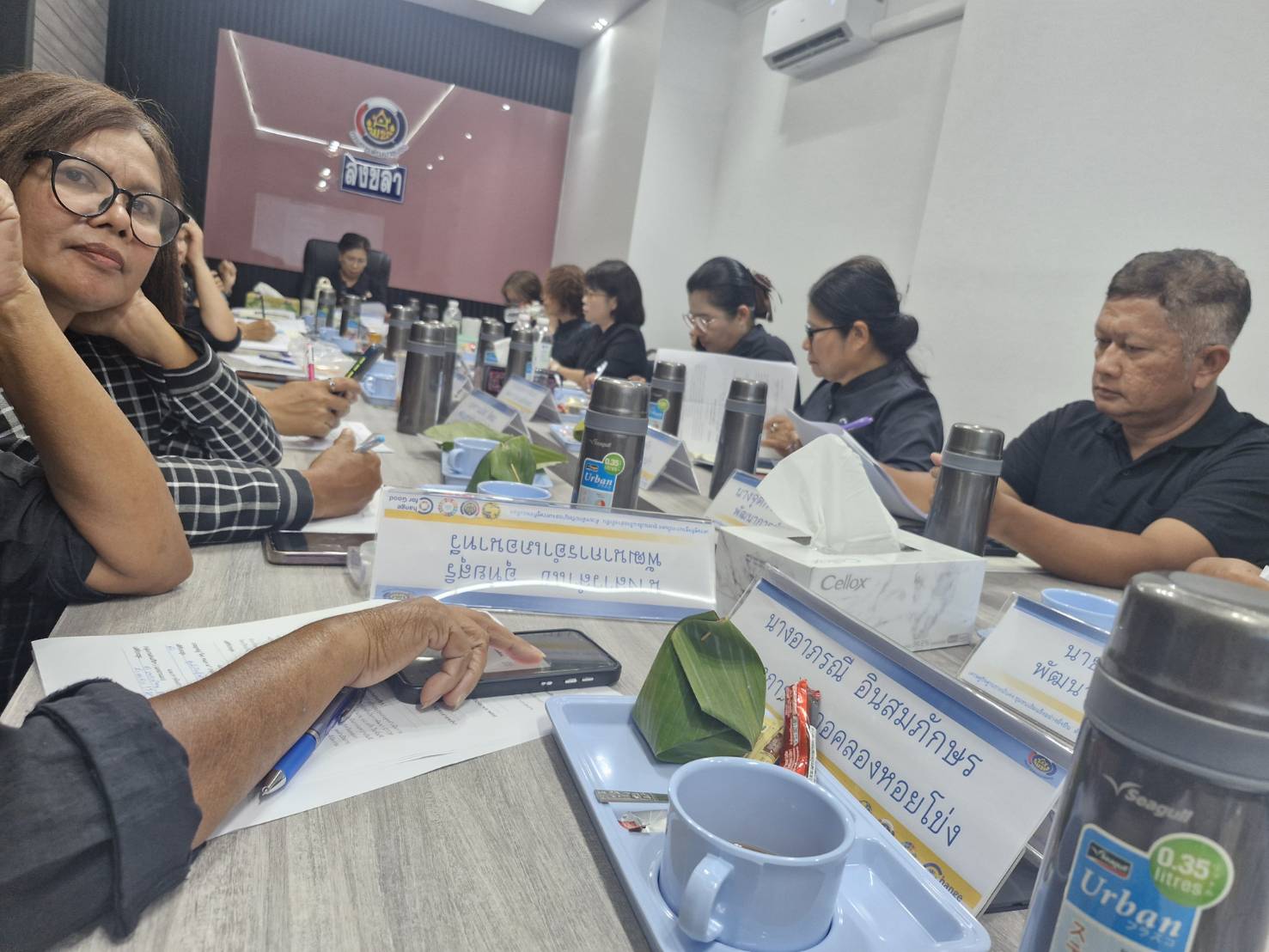 พช.ควนเนียง ประชุมผู้อำนวยการกลุ่มงานฯ พัฒนาการอำเภอ และนักวิชาการพัฒนาชุมชน ครั้งที่ 3/2569