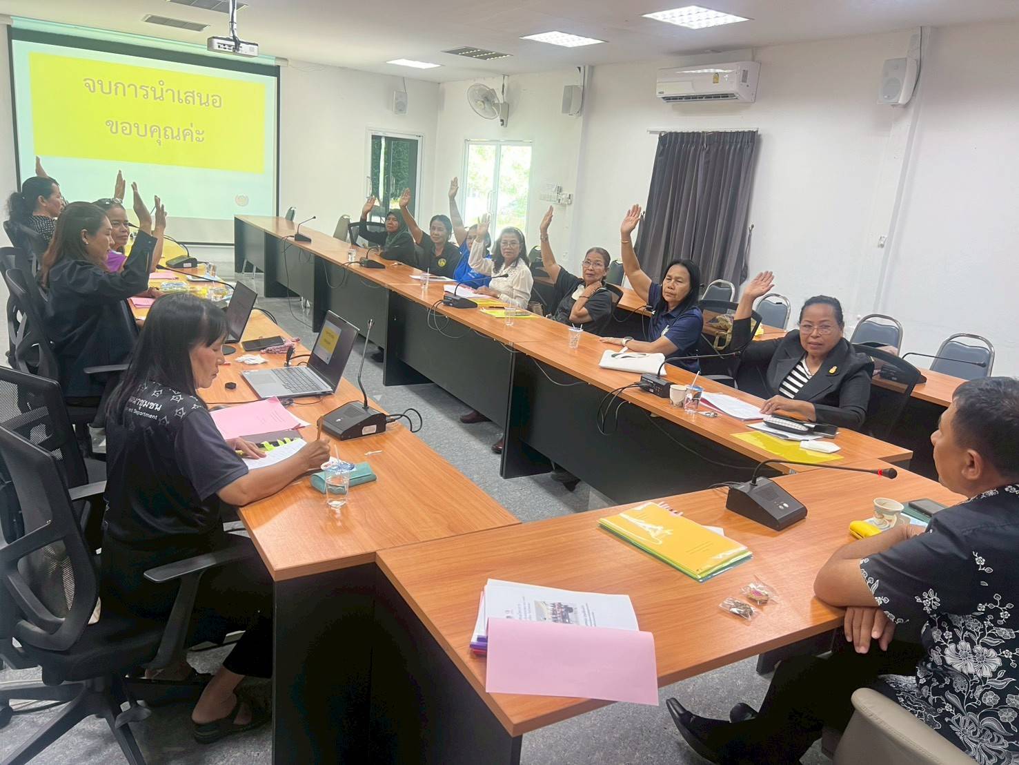 พช.ควนเนียง ประชุมคณะอนุกรรมการกลั่นกรองและติดตามการดำเนินงานกองทุนพัฒนาบทบาทสตรี อำเภอ ครั้งที่ 2/2569