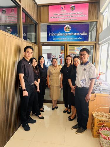 พช.ควนเนียง ต้อนรับคณะนิเทศงานจาก สพจ.สงขลา