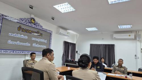 พช.ควนเนียง เข้าร่วมประชุมหัวหน้าส่วนราชการ หัวหน้าหน่วยงานรัฐวิสาหกิจ ผู้บริหารสถานศึกษา ผู้บริหารองค์กรปกครองส่วนท้องถิ่น คณะกรรมการบริหารงานอำเภอ ครั้งที่ 7/2569