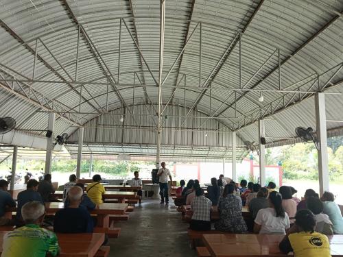 พช.ควนเนียง เข้าร่วมประชุมหมู่บ้าน บ้านหนองปลิง